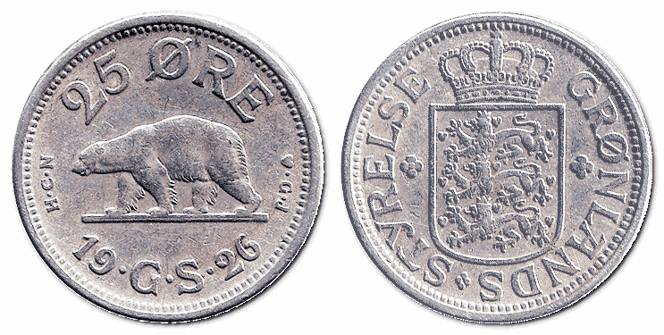 25 гренландських ере, 1926 р.