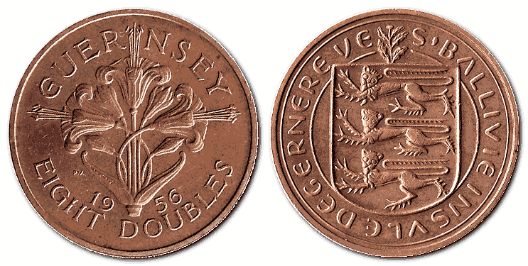 8 гернсійських дублів, 1956 р.