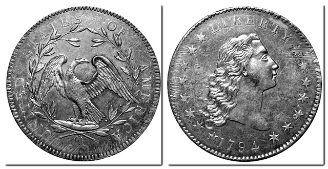 Flowing Hair Dollar