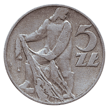 5 Злотий - 1960 - Польща