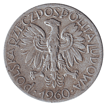 5 Злотий - 1960 - Польща