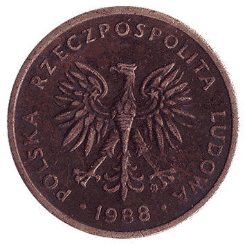 2 Злотий - 1988 - Польща
