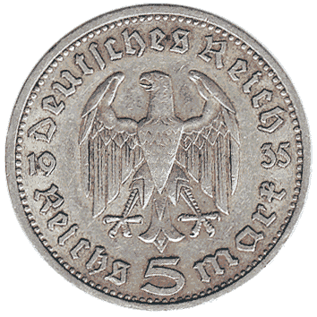 5 Марка - 1935 - Німеччина