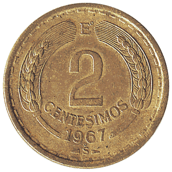 2 Сентесимо - 1967 - Чилі