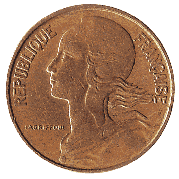 10 Сантим - 1963 - Франція