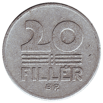 20 Філер - 1968 - Угорщина