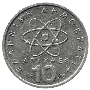 10 Драхма - 1990 - Греція