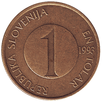 1 Толар - 1993 - Словенія