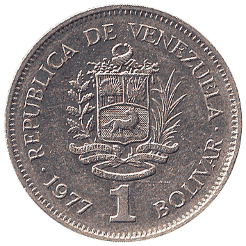 1 Болівар - 1977 - Венесуела