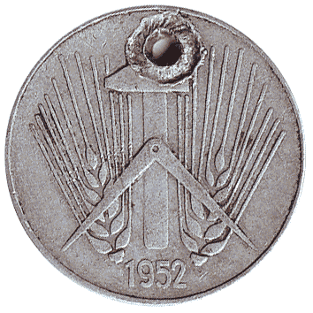 10 Пфеніг - 1952 - Німеччина