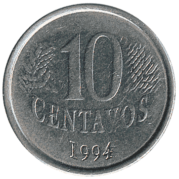 10 Сентаво - 1994 - Бразилія