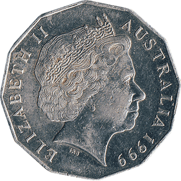 50 Центів (Cents) - 1999 - Австралія