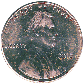 1 Цент (Cent) - 2010 - США