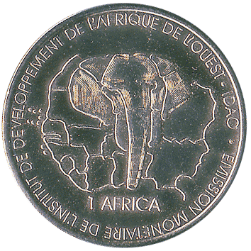 1500 Франків (Francs) - 2003 - Кот-д'Івуар