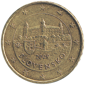 10 Євроцентів (Euro Cent) - 2009 - Словаччина