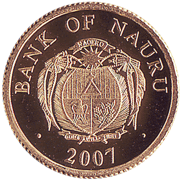 10 Доларів (Dollars) - 2007 - Науру
