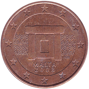 5 Євроцентів (Euro Cent) - 2008 - Мальта