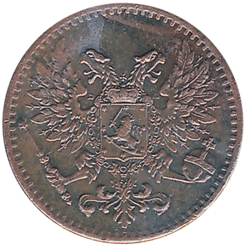 1 Пенні (Penni) - 1917 - Фінляндія