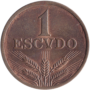 1 Ескудо (Escudo) - 1976 - Португалія