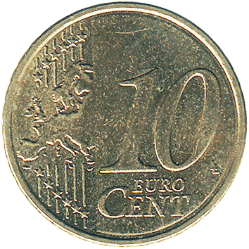 10 Євроцентів (Euro Cent) - 2008 - Греція