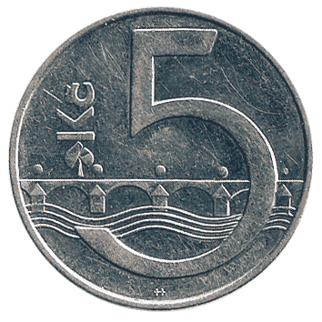 5 Крона - 1995 - Чехія