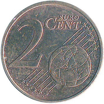 2 Євроценти (Euro Cent) - 2008 - Греція