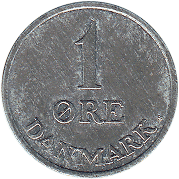 1 Ере (Ore) - 1966 - Данія