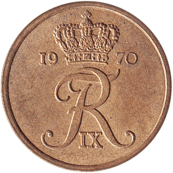 5 Ере (Ore) - 1970 - Данія