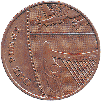 1 Пенні (Penny) - 2009 - Велика Британія