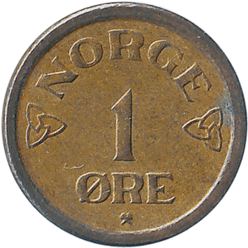 1 Ере (Ore) - 1957 - Норвегія