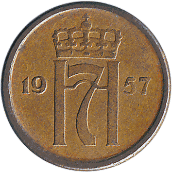 1 Ере (Ore) - 1957 - Норвегія