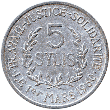 5 Силі (Sylis) - 1971 - Гвінея
