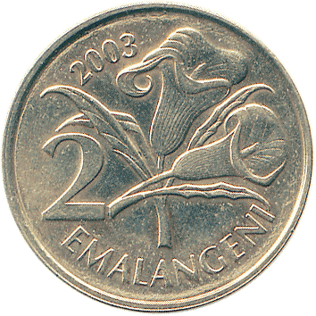 2 Емалангені (Emalangeni) - 2003 - Свазіленд