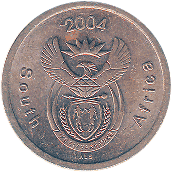 5 Центів (Cents) - 2004 - Південно-Африканська Республіка