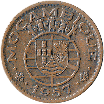 1 Ескудо (Escudo) - 1957 - Мозамбік