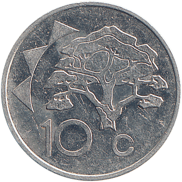 10 Центів (Cents) - 1993 - Намібія