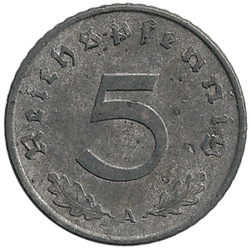 5 Пфеніг - 1942 - Німеччина