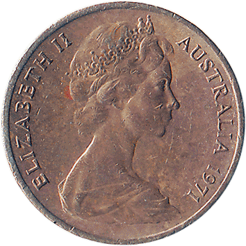 1 Цент (Cent) - 1971 - Австралія