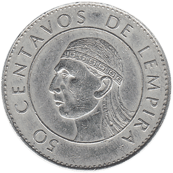 50 Сентаво (Centavos) - 1990 - Гондурас