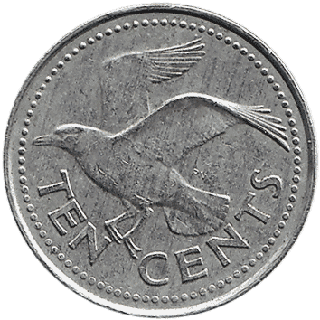 10 Центів (Cents) - 1992 - Барбадос