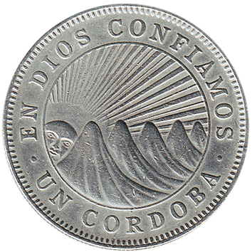 1 Кордоба (Cordoba) - 1972 - Нікарагуа