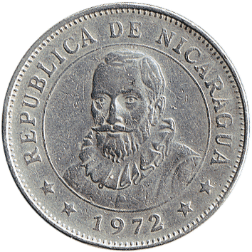 1 Кордоба (Cordoba) - 1972 - Нікарагуа