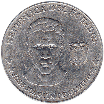 25 Сентаво (Centavos) - 2000 (ісп. "año" - "рік") - Еквадор