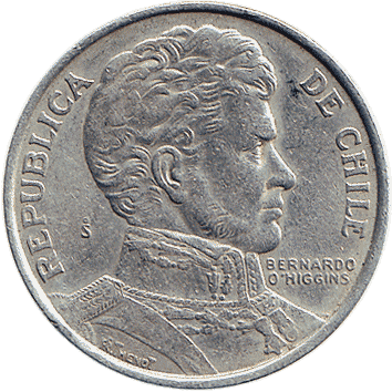 1 Песо (Peso) - 1975 - Чилі