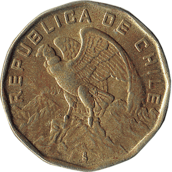 100 Ескудо (Escudos) - 1975 - Чилі