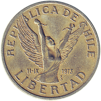 10 Песо (Pesos) - 1981 - Чилі
