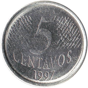 5 Сентаво (Centavos) - 1997 - Бразилія