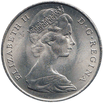 1 Крона (Crown) - 1970 - Гібралтар