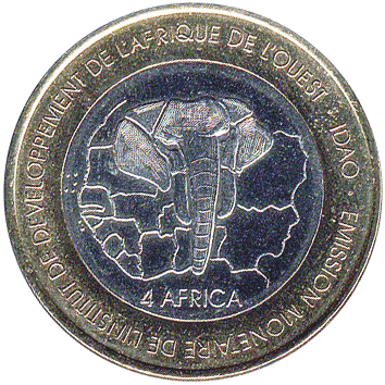 6000 Франків (Francs) (4 Африка - 4 Africa) - 2006 - Сенегал
