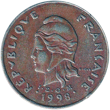 100 Франків (Francs) - 1998 - Французька Полінезія